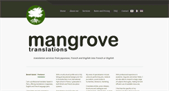Desktop Screenshot of mangrovetranslations.com